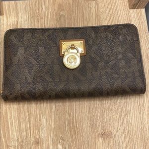 Michael Kors leather wallet